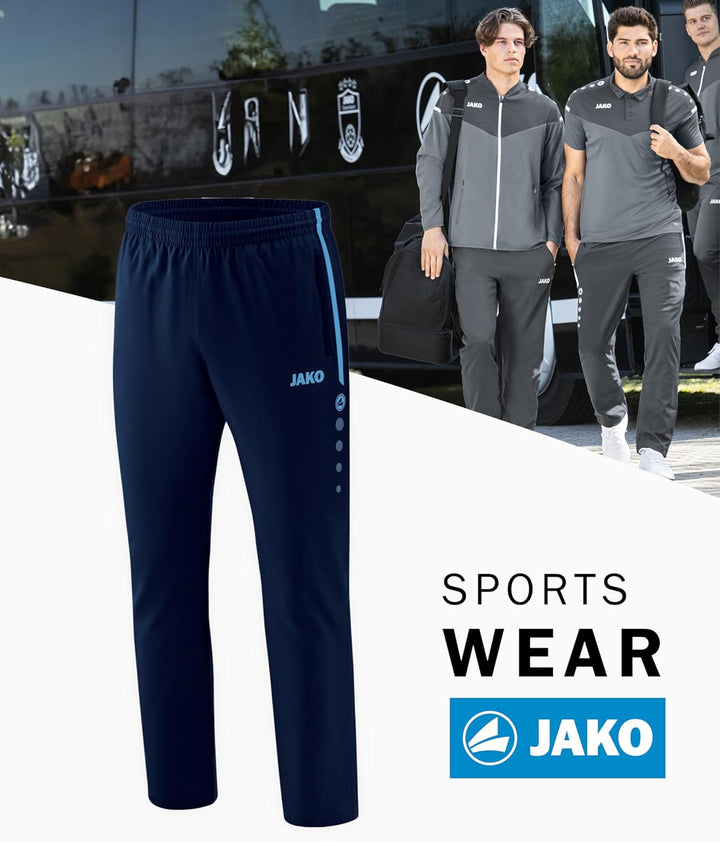 JAKO Herren Präsentationshose Competition 2.0 S Marine/Skyblue, S Marine/Skyblue