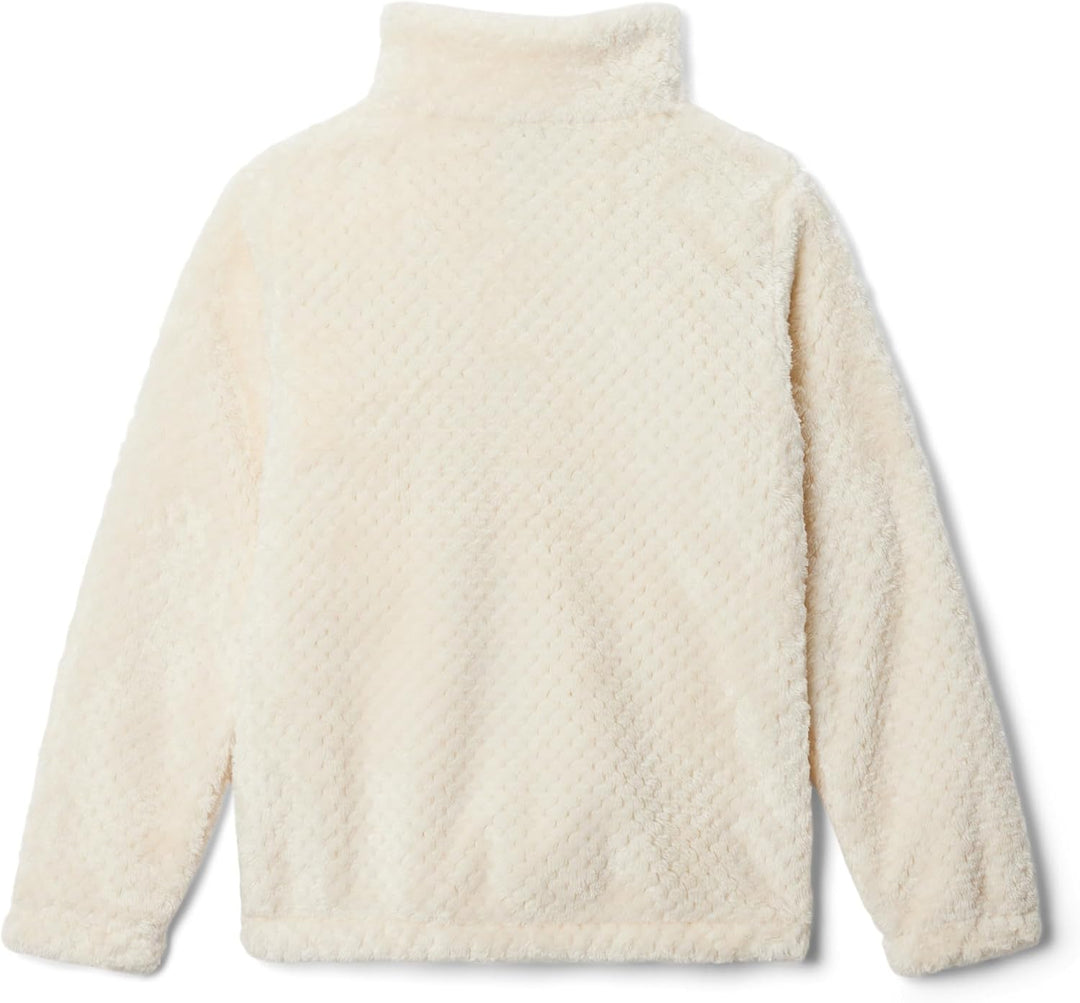 Columbia Fire Side Sherpa Full Zip Mädchen-Fleecejacke Chalk XXS, Chalk XXS