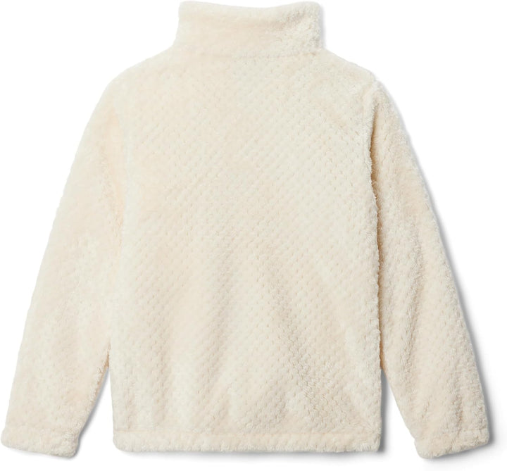 Columbia Fire Side Sherpa Full Zip Mädchen-Fleecejacke Chalk XXS, Chalk XXS