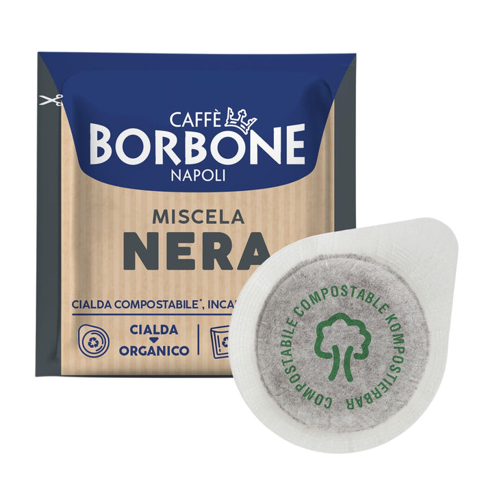 400 Kaffeepads Borbone Mischung schwarz ESE 44 mm