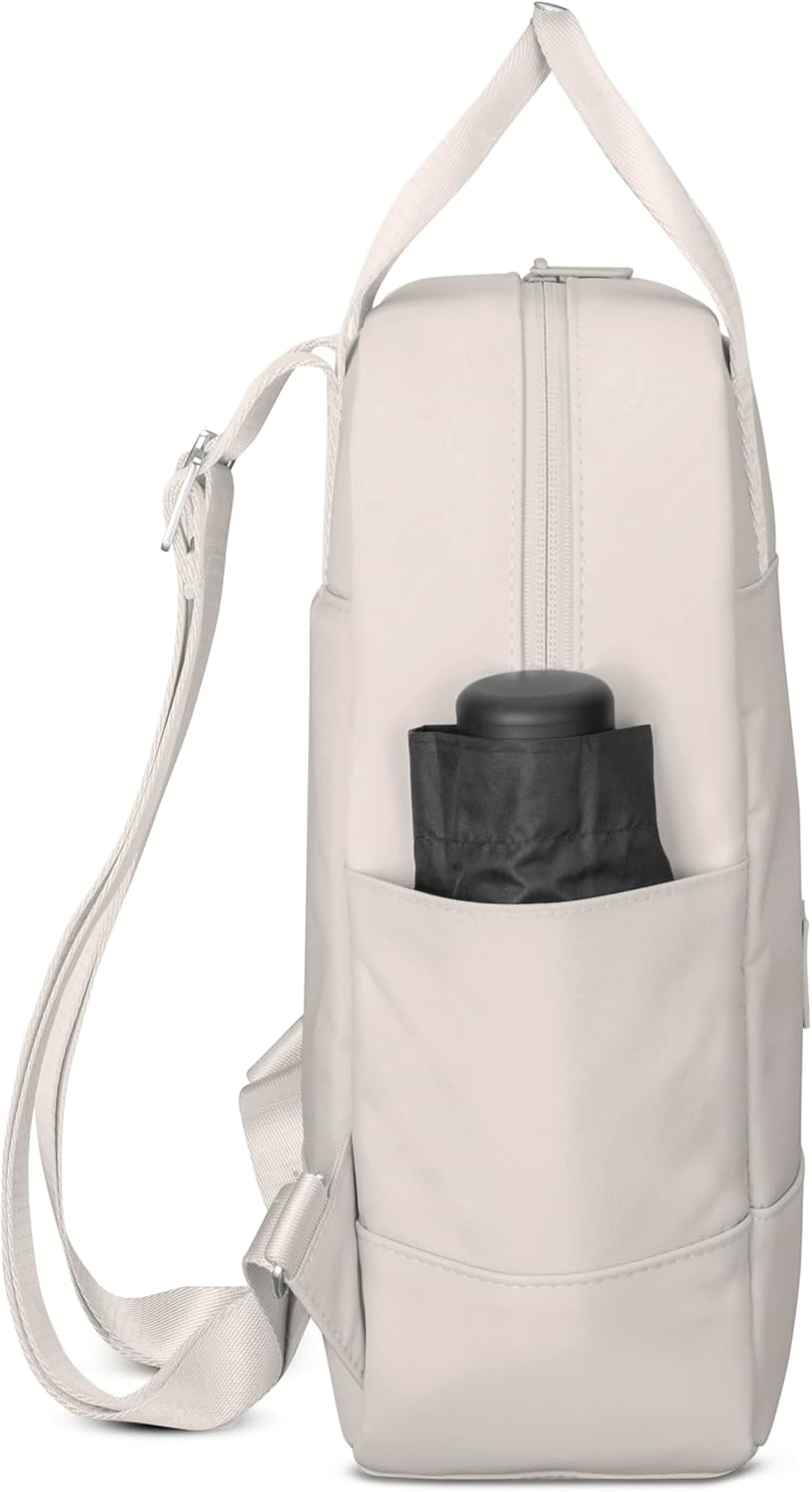 Johnny Urban Rucksack Damen Klein Beige - Jona Small - Stylischer Kleiner Mini Cityrucksack mit Tabl