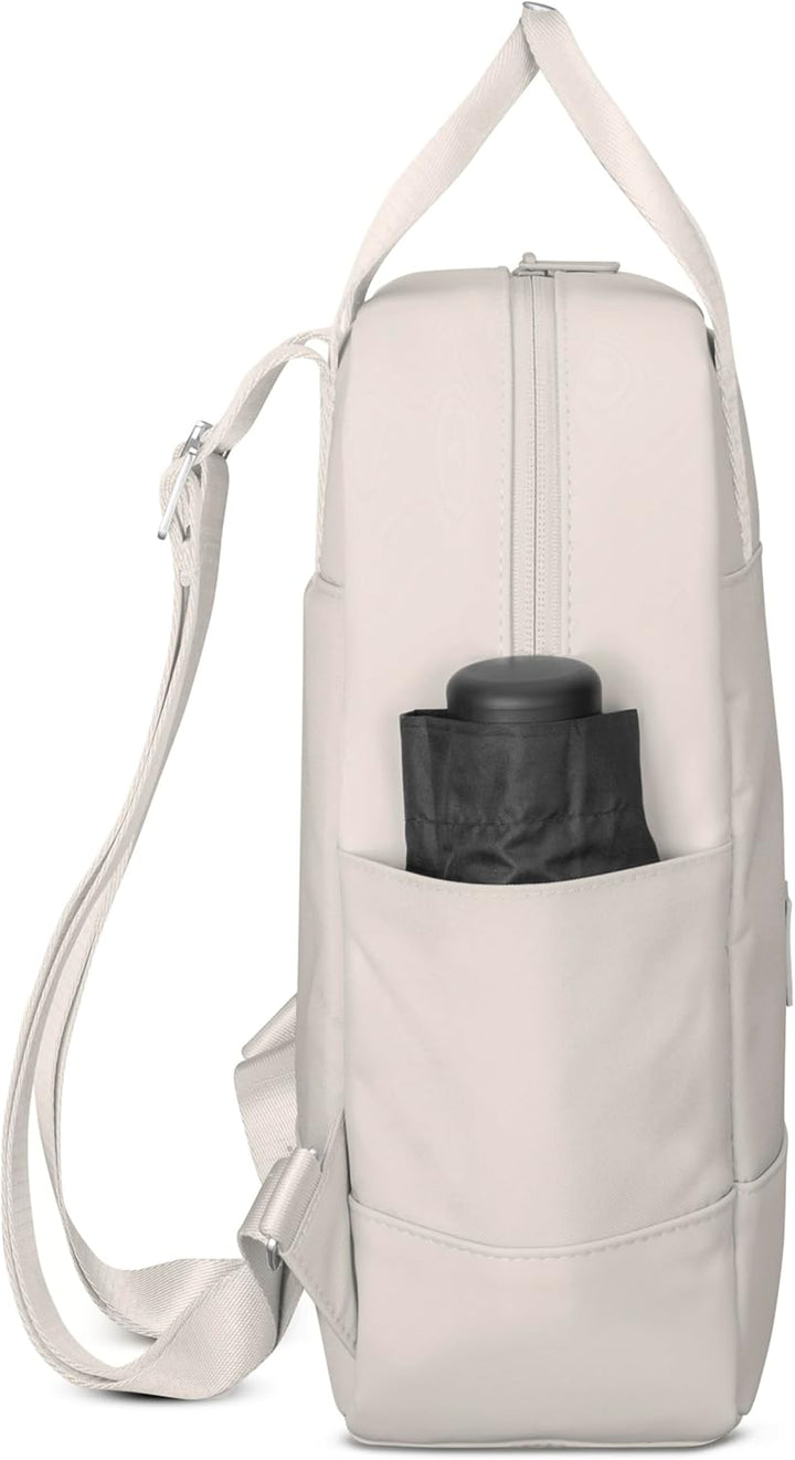 Johnny Urban Rucksack Damen Klein Beige - Jona Small - Stylischer Kleiner Mini Cityrucksack mit Tabl