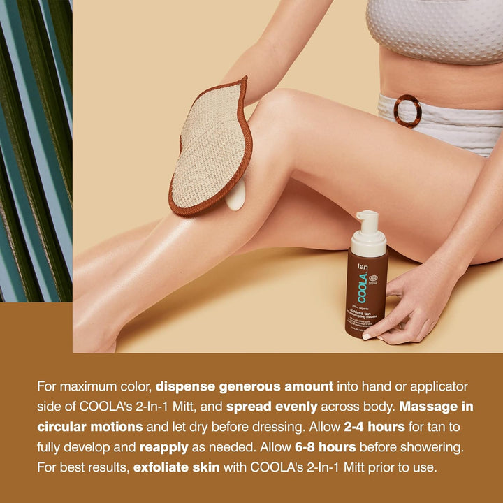 COOLA Compatible - Sunless Tan Express Sculpting Mousse - 207 ml, Mousse