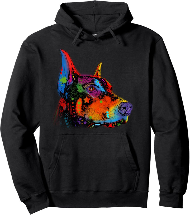 Dobermann Hund für eine Dobermann Mama Pullover Hoodie
