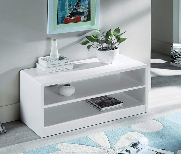 Julian Bowen Manhattan Fernsehschrank, kompakt, weiss