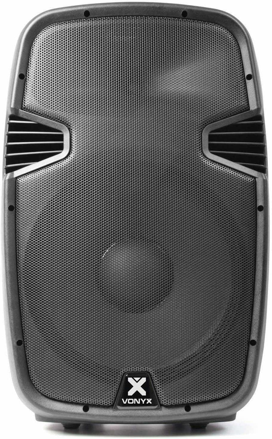 Vonyx SPJ-1500A, PA Aktiv Lautsprecher, DJ Box, 800 Watt 15 Zoll High End aktiver Speaker, DMX, Cinc
