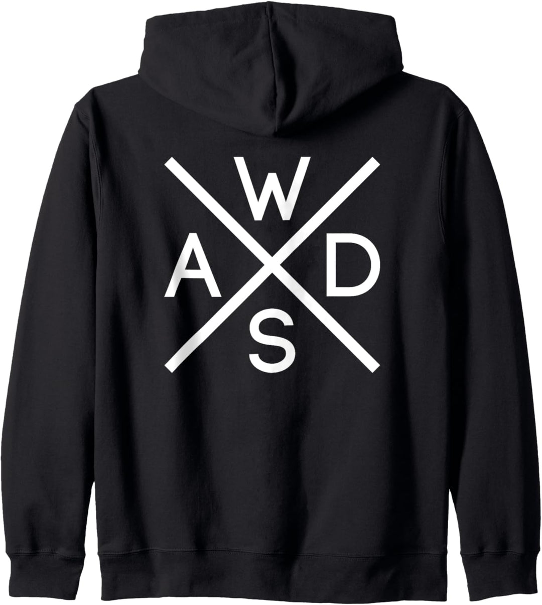 WASD Hardcore Gamer Design für Fans von PC-Spielen & NYHC Kapuzenjacke