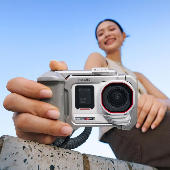 Insta360 Ace Pro 2/Insta360 Ace Pro Xplorer Grip-Kit Mondsilber, Mondsilber