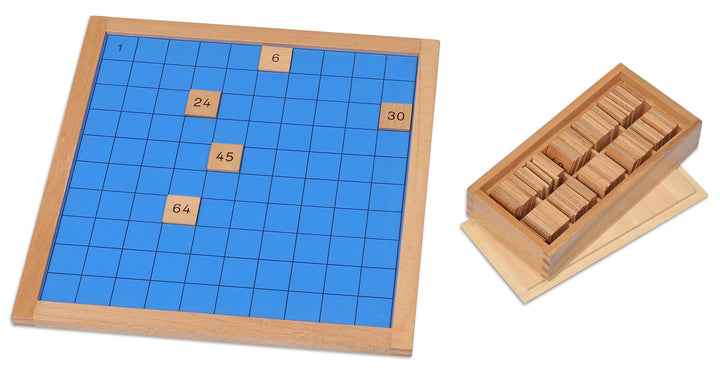 Betzold 85777 Holzrahmen Hundred Board, 34 x 34 cm
