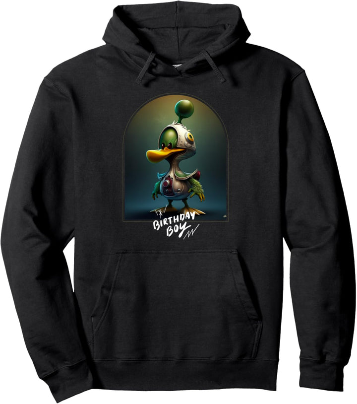 Süsse Aliens T Duck Alien Stirnband Alien Space Birthday Boy Pullover Hoodie