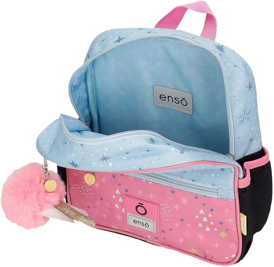 Enso Träume werden wahr Vorschulrucksack Anpassbar an Trolley Multicolor 23x25x10 cm Polyester Rucks