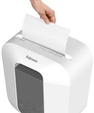 Fellowes Aktenvernichter Powershred LX25, weiss, Partikelschnitt 4 x 37mm, 6 Blatt, P4
