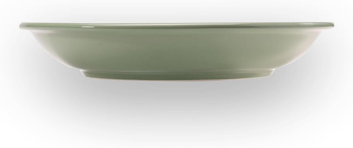 Suppenteller, Ø 22 cm, Salbeigrün glänzend, Geschirr handgemacht in Österreich, Salbeigrün