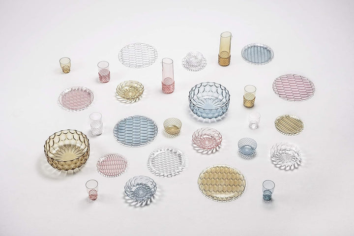 Kartell 1490B4 Jellies Family Karaffe, glasklar transparent Karaffe Glasklar, Karaffe Glasklar
