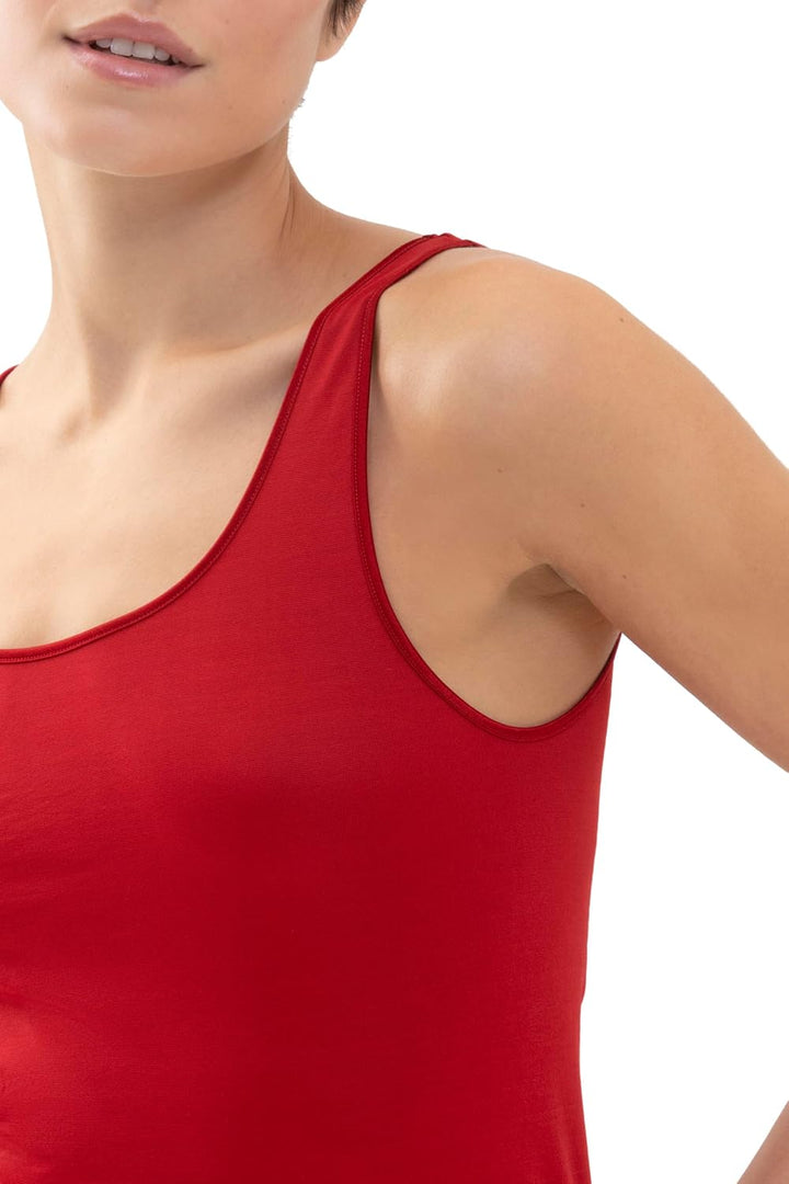 Mey Tagwäsche Serie Emotion Damen Tops breiter Träger 55204 L Rubin, L Rubin