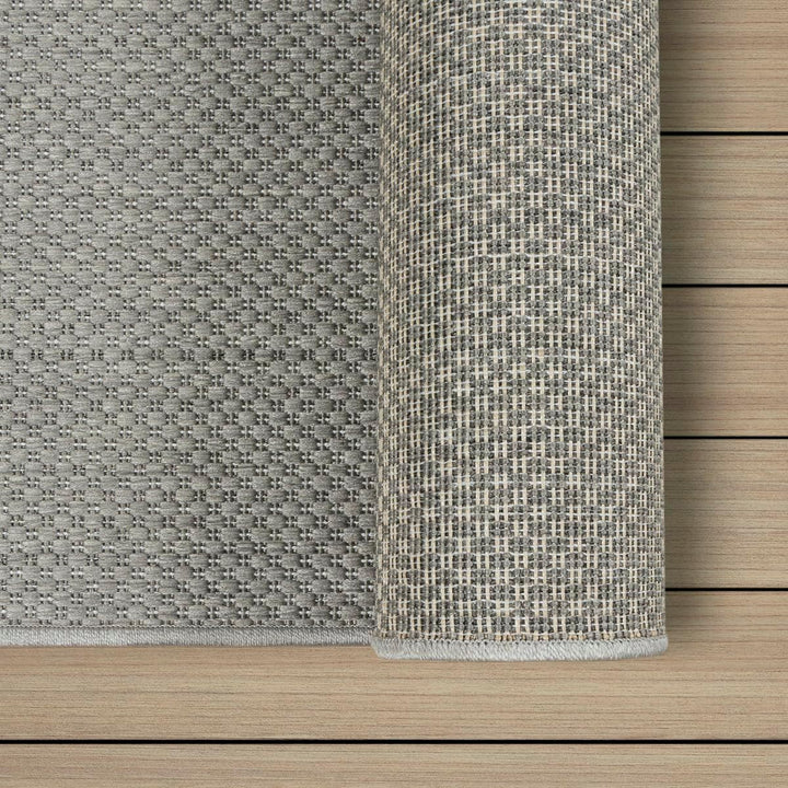 Mia´s Teppiche Malaga In- & Outdoor Teppich Flachgewebe, Modisches Design, Schicke Farben, für Balko