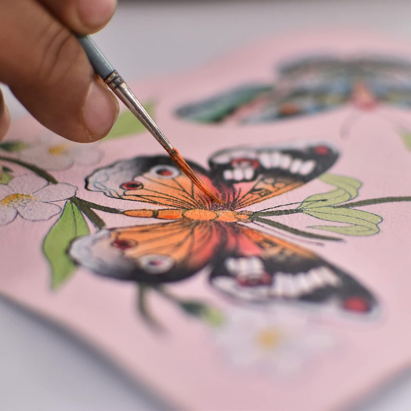 Anuschka Damen Credit Card Case Kartenhalter Einheitsgrösse Butterfly Melody, Einheitsgrösse Butterf