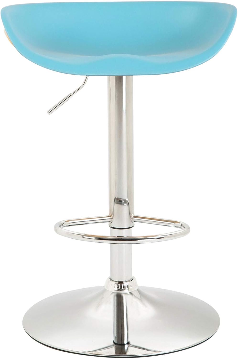 CLP 4er Set Barhocker Anaheim Kunststoff I Thekenhocker Mit Trompetenfuss I Barstühle Mit Fussstütze