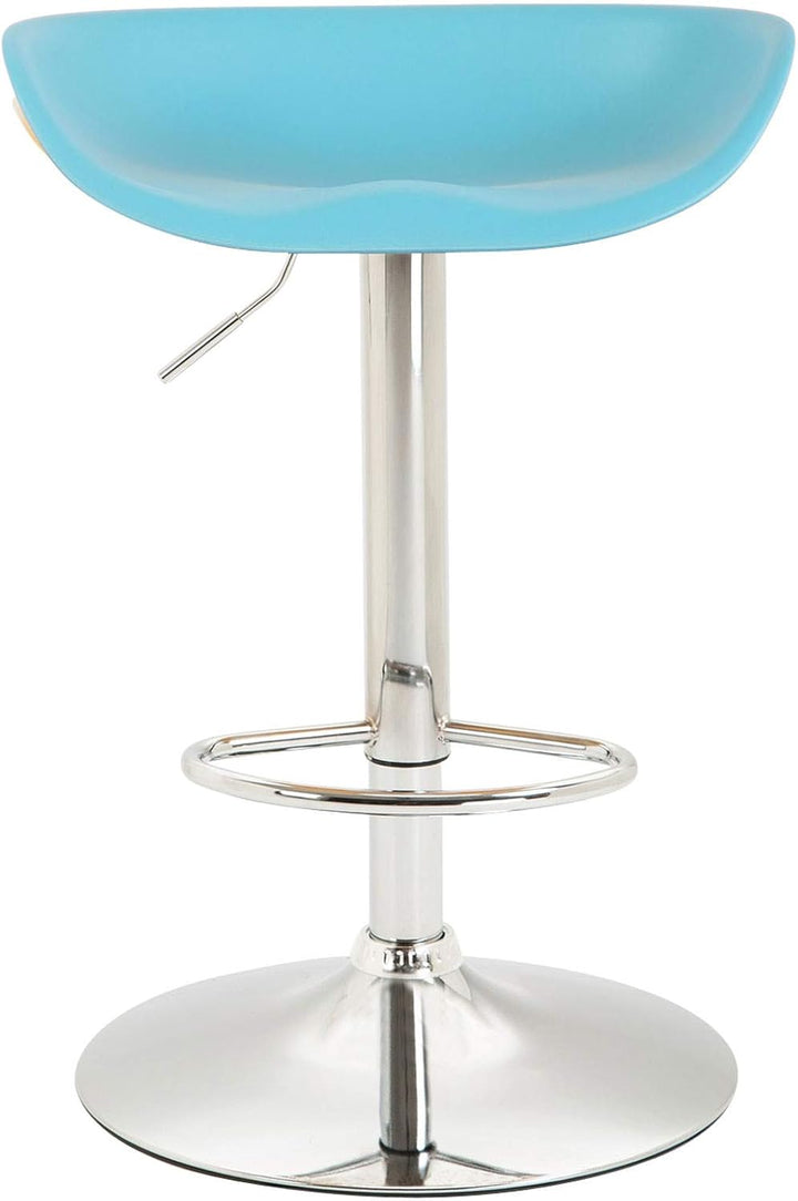 CLP 4er Set Barhocker Anaheim Kunststoff I Thekenhocker Mit Trompetenfuss I Barstühle Mit Fussstütze