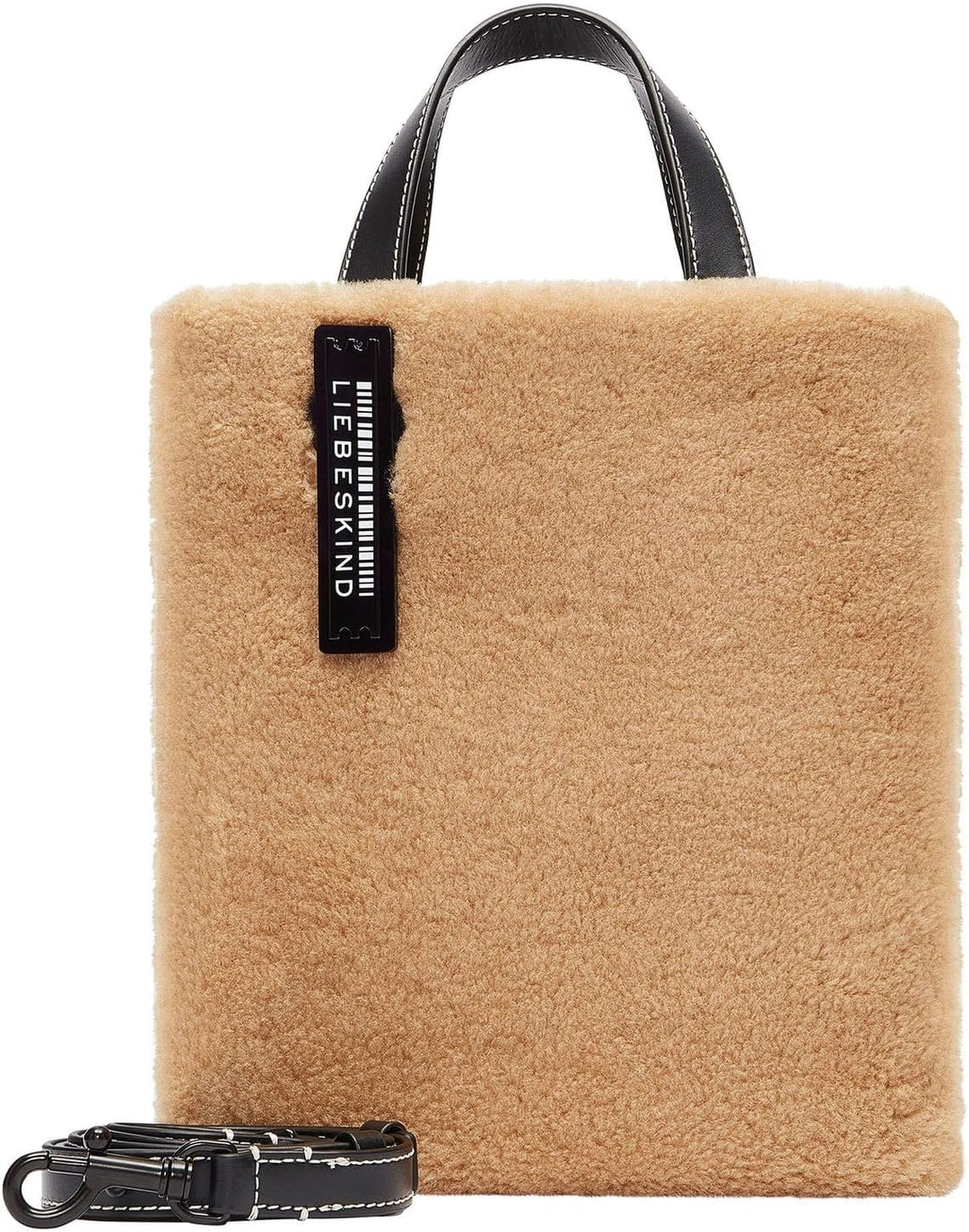 Liebeskind Damen Paperbag S Tote Dark Clay, Dark Clay
