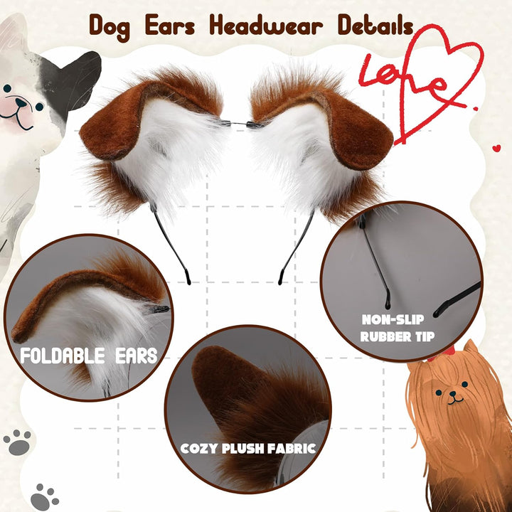 Kidukso Katzenohren Kopfbedeckung Tierohren Kopfschmuck Metall Punk Stirnband Coole Katzenohren Haar