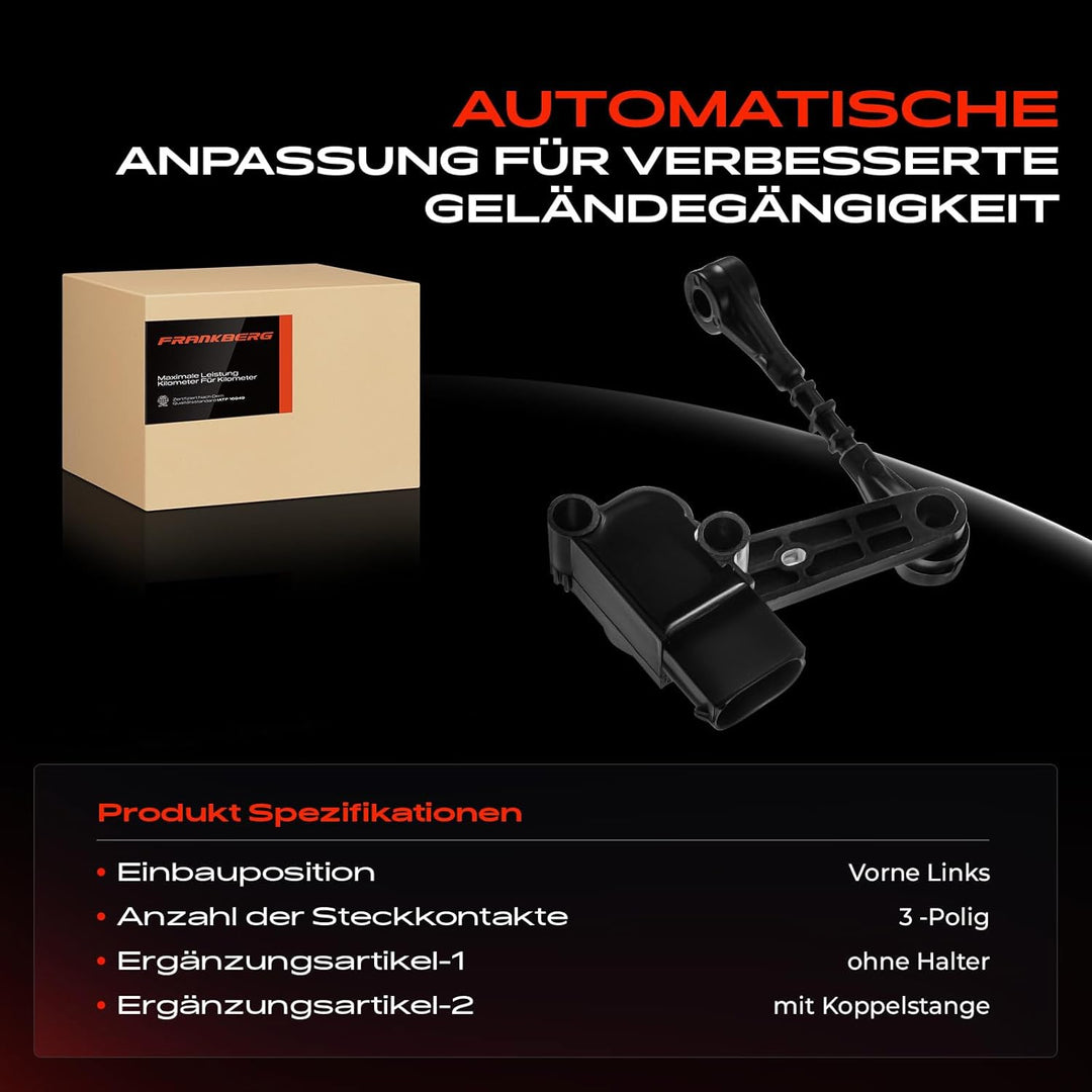 Höhensensor Niveauregulierung vorne links für R-o-v-e-r Sport LS 2005-2009 LR020473
