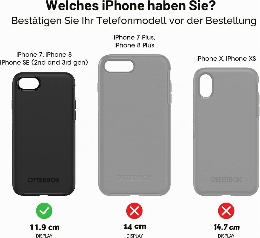 OtterBox Defender Series Schutzhülle für iPhone SE (3. und 2. Generation) und iPhone 8/7 (nur – Nich