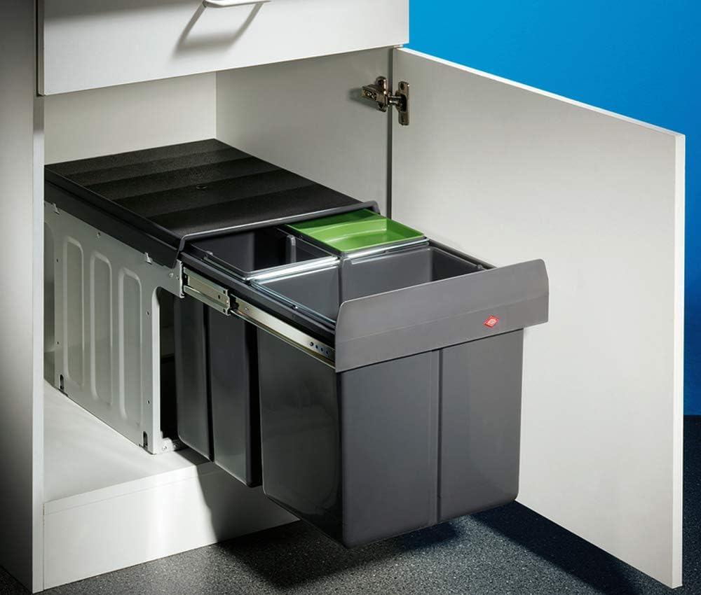 WESCO Trio Master Abfallsammler anthrazit