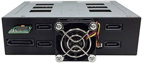 Jou Jye Wechselrahmen JJ-N-49SS-T für 4x2,5" 12G SATA+SAS HDD/SSD schwarz mit Sensor Kit