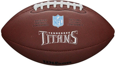 Wilson American Football NFL TEAM LOGO, Offizielle Grösse, Mischleder OFFICIAL Tennessee Titans, OFF