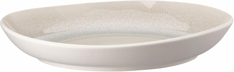 Rosenthal Junto Dune Teller Tief - Ø 33,3 cm - h 5,4 cm, Steinzeug 33 cm Beigefarbe, 33 cm Beigefarb