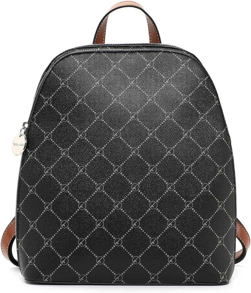 Tamaris Rucksack TAS Anastasia 31168 Damen Rucksäcke Print Black 100 Einheitsgrösse, Black 100 Einhe