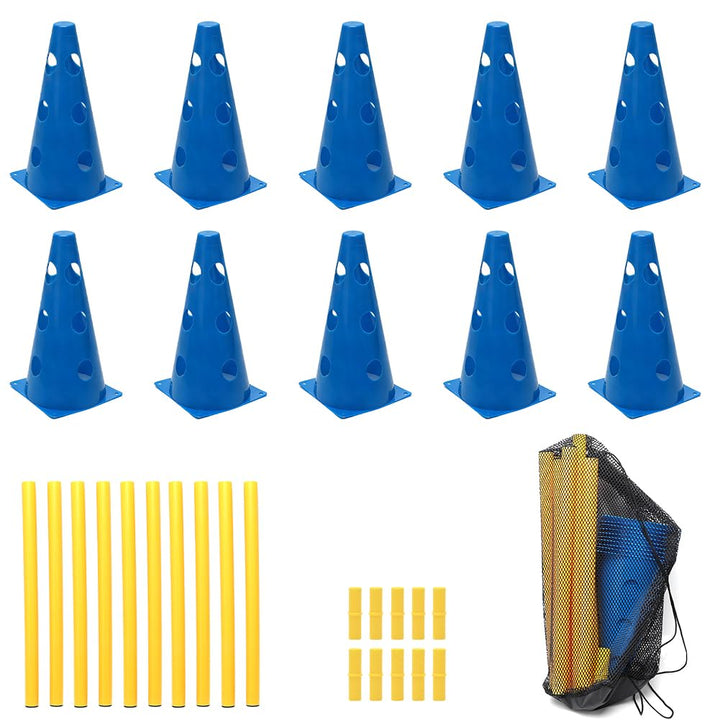 Sports Steckhürdenset, Agility Set Hunde, Hindernisse Hobby Horsing, Hunde Sport, Cavaletti Hinderni
