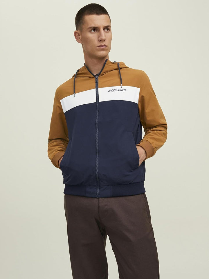 JACK & JONES Male Blousonjacke Blousonjacke M Rubber, M Rubber