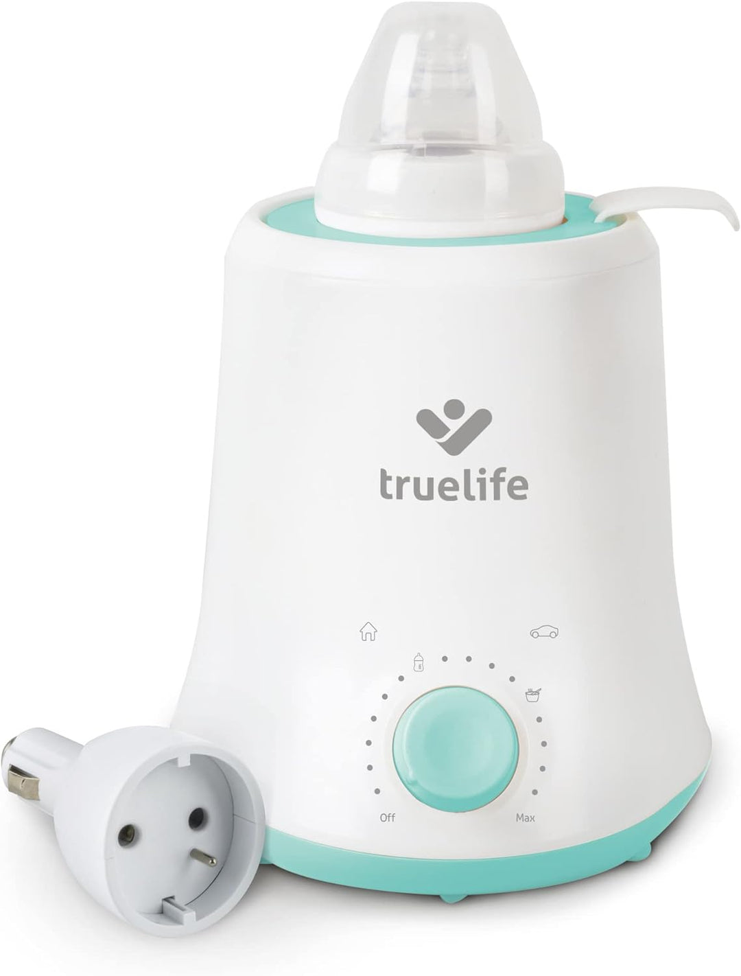 TrueLife Invio BW Single Elektrischer Babyflaschenwärmer mehreren bevorzugten Temperaturstufen, Keep