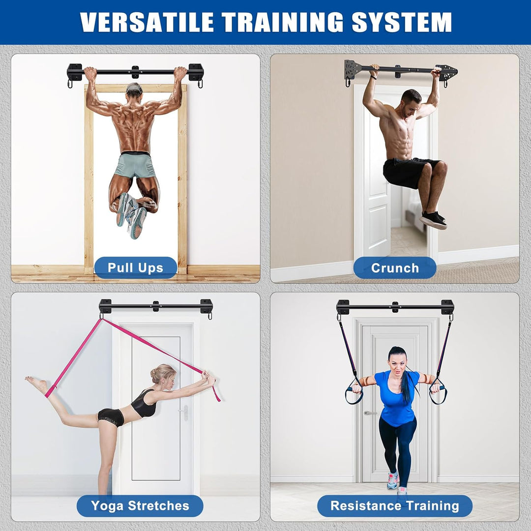 Kipika schwere Wand-Klimmzugstange, Türrahmen-Klimmzugstange für Heim-Fitnessstudio Krafttraining fü