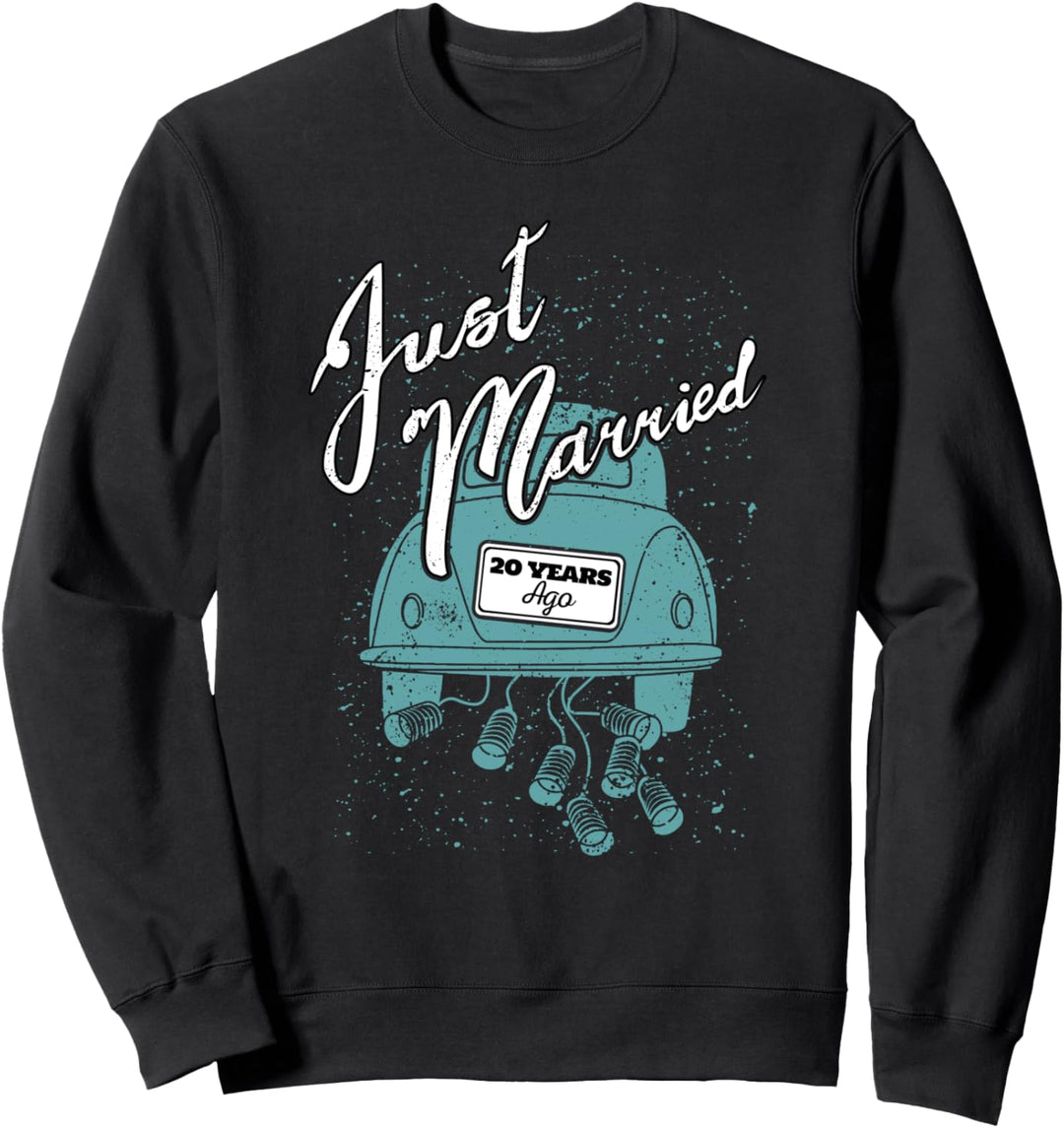 20 Jahre verheiratet Lustiges Jubiläum Geschenk T Shirt Sweatshirt