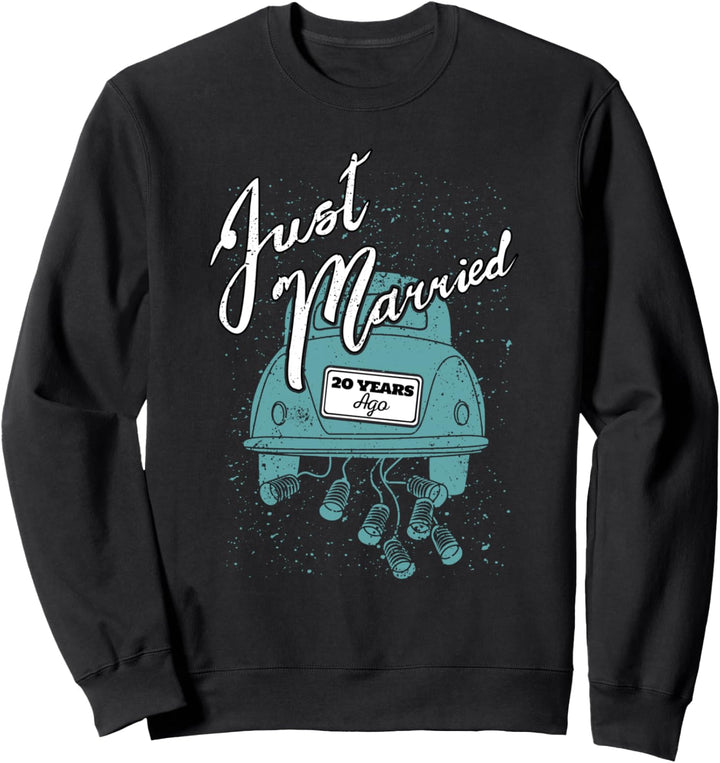 20 Jahre verheiratet Lustiges Jubiläum Geschenk T Shirt Sweatshirt