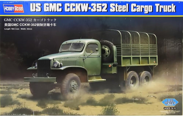 Hobby Boss 83831 - Modellbausatz US GMC CCKW-352 Steel Cargo Truck