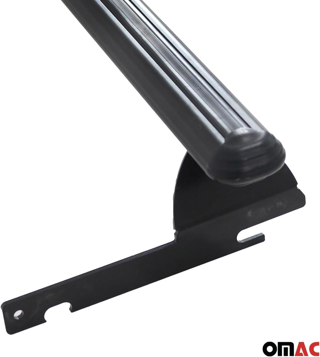 Dachträger Gepäckträger Relingträger kompatibel mit Ford Ecosport 2015-2023 Schwarz Alu 2X