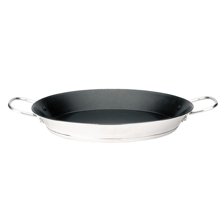 IBILI - Paella-Pfanne Bistrot, 34 cm, Edelstahl, Anti-Haft, 6 Portionen, geeignet für Induktion 180