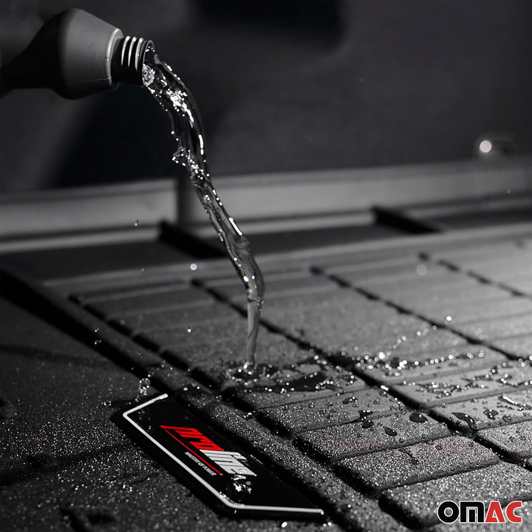 OMAC Gummi Kofferraumwanne kompatibel mit Hyundai Kona 2017-2023 TPE Laderaumwanne Schwarz