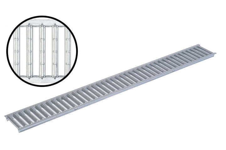 ACO Self® Stegrost Stahl verzinkt 100 cm (Länge)