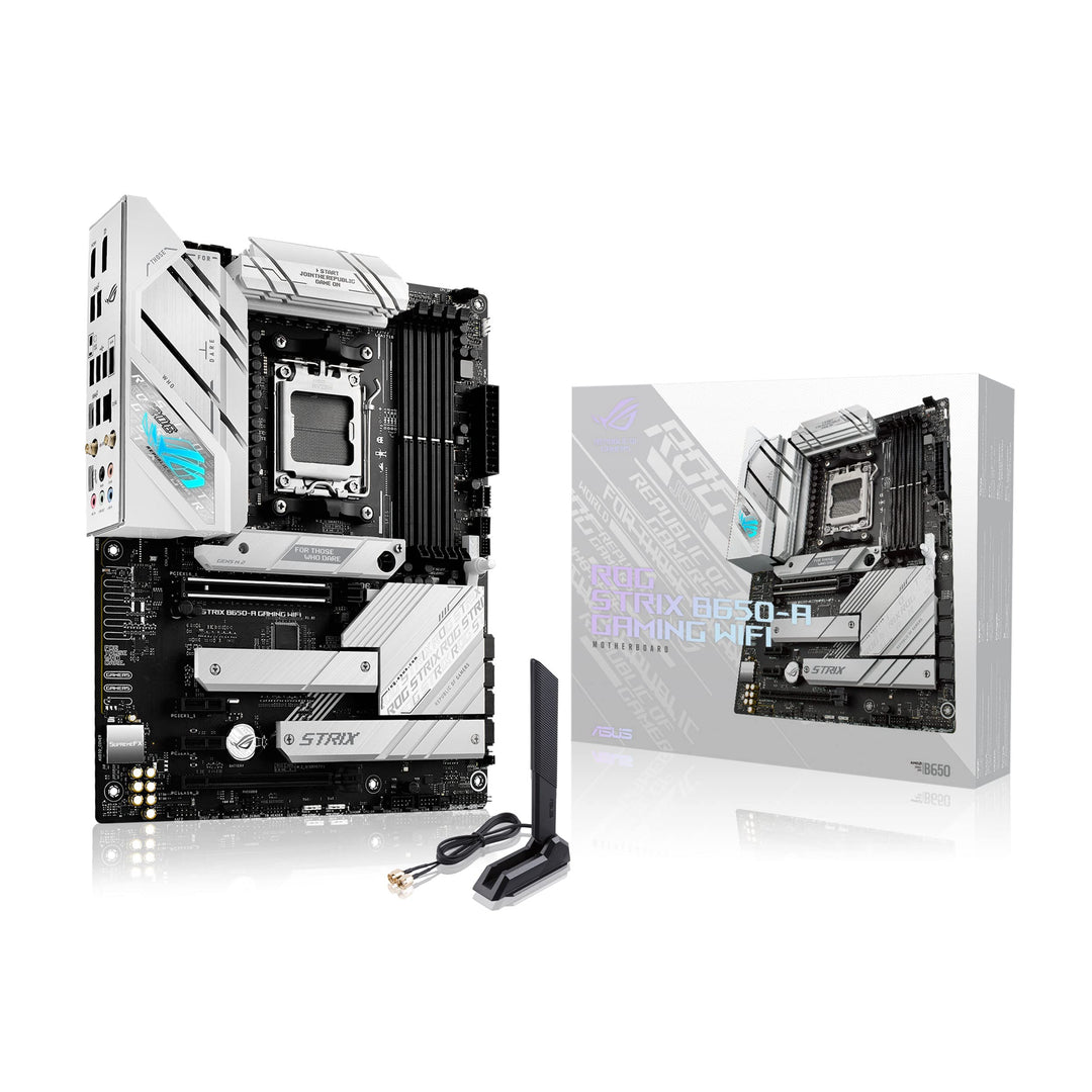 ASUS ROG STRIX B650E-A GAMING WIFI Mainboard Sockel AMD AM5 (Ryzen 7000, ATX, DDR5 Speicher, 12+2 Po