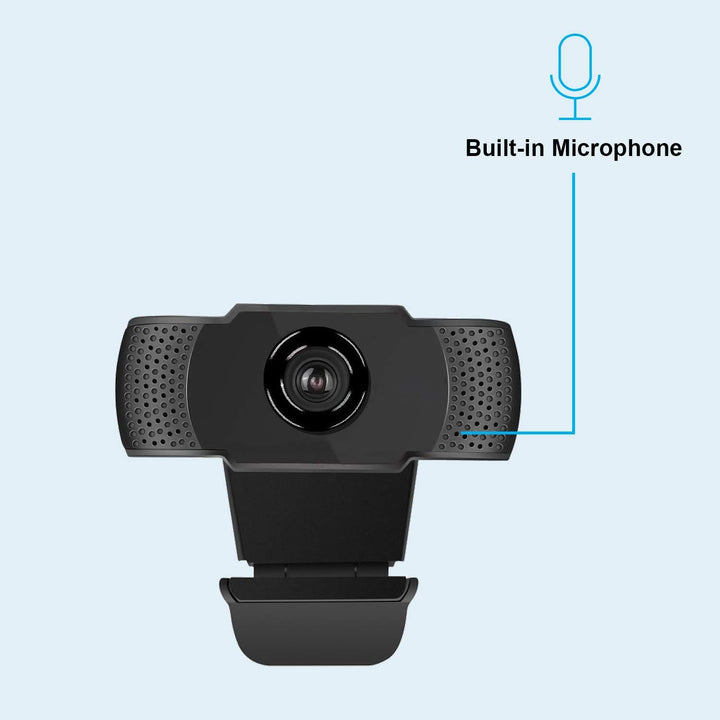 INSTAR Hochwertige USB Webcam IN-W1, Full-HD Web cam, Webcam mit Mikrofon, eingebautes Mikrofon, PC-