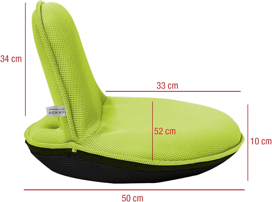 Rebecca Mobili Aufklappbarer Sessel, Bodenstehender Sessel, Netz Polyester, Yoga Lesen, Lounge - Grö