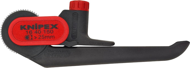 Knipex Abmantelungswerkzeug glasfaserverstärktes Polyamid 150 mm (SB-Karte/Blister) 16 40 150 SB
