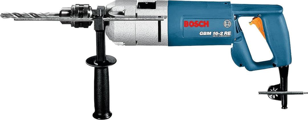 Bosch Professional Bohrmaschine GBM 16-2 RE (inkl. Zusatzhandgriff, Tiefenanschlag 310 mm, Zahnkranz