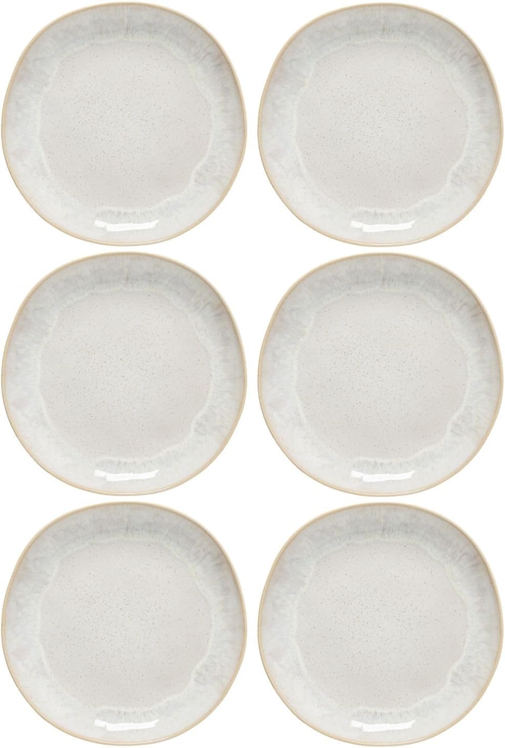 Costa Nova Ontbijtborden/Dessertborden Casafina Eivissa Sand Beige ø 22 cm - 6 stuks
