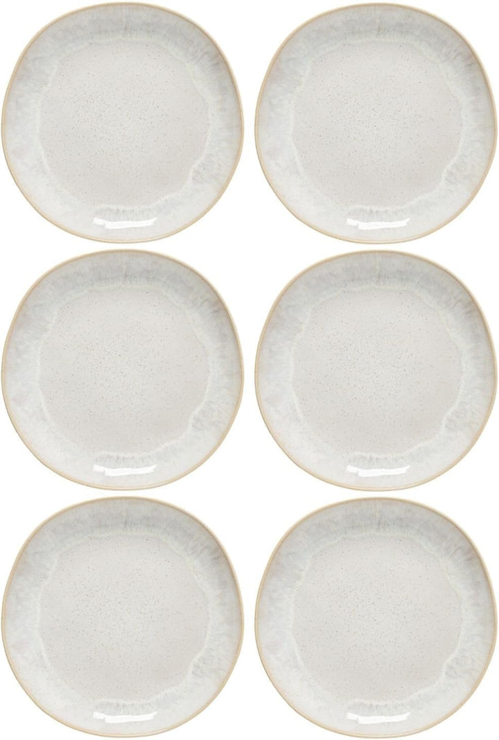 Costa Nova Ontbijtborden/Dessertborden Casafina Eivissa Sand Beige ø 22 cm - 6 stuks